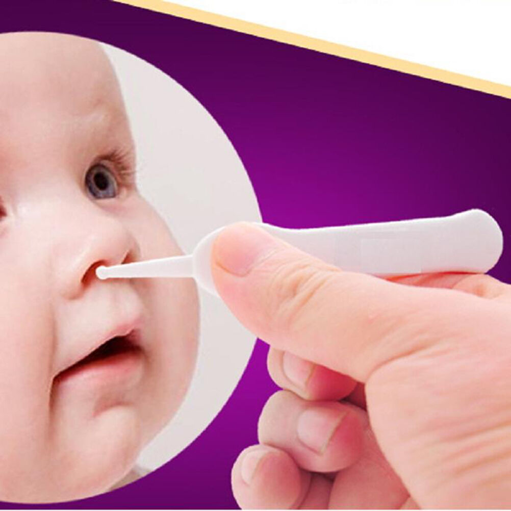 Baby's Clean Tweezer Ear Nose Navel Cleaner Remover Plastic Forcep Body Care  Re