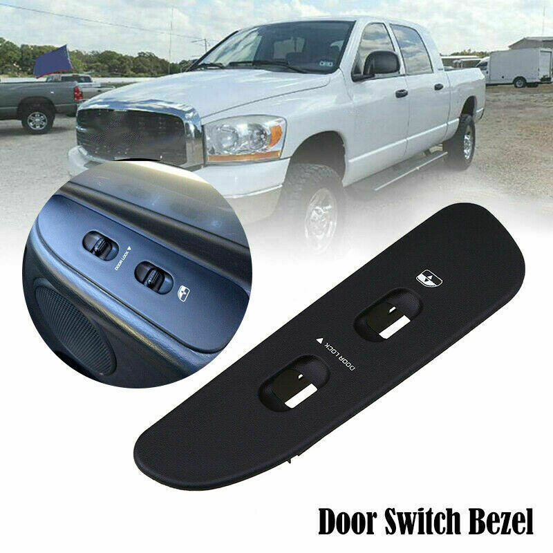 Passenger Side Door Window Switch Control Panel Bezel For Dodge Ram 2002-2005