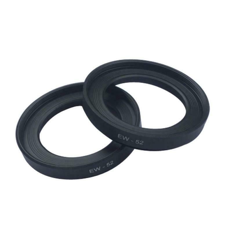EW-52 Lens Hood Screw 52mm Camera Lente for Canon- EOS RF 35mm F1.8 MACRO IS STM