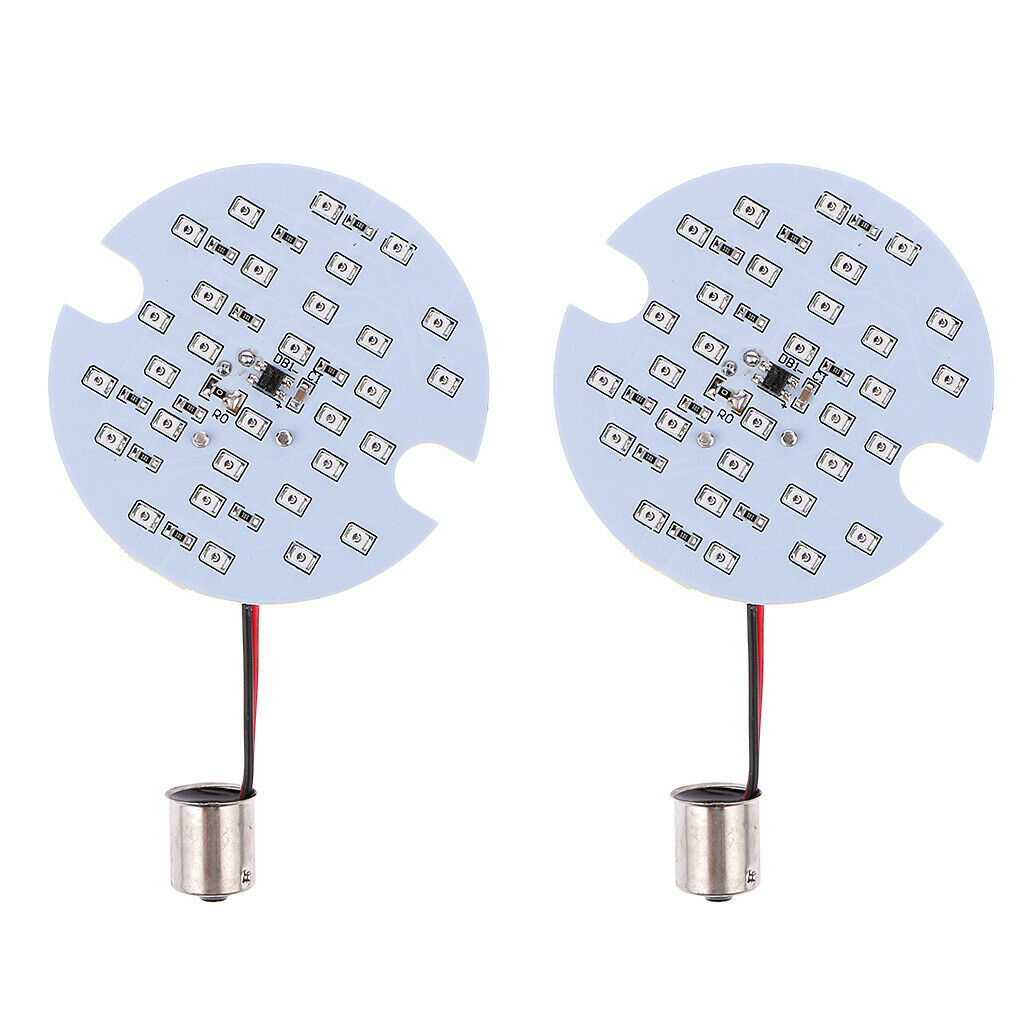 Pack Of 2 1156 LED Turn Signal For  Daytime Running Light Touring