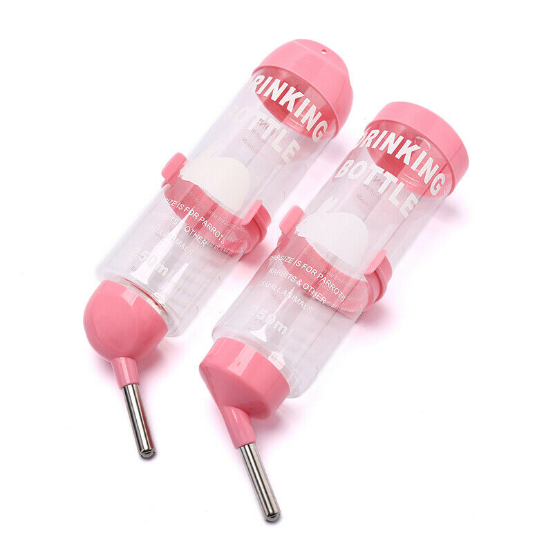 250ml Plastic Hamster Drinker Water Bottle Dispenser Hanging Pet Drinking.l8