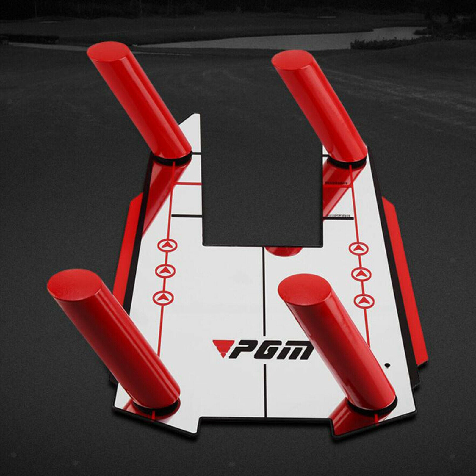 20x12Inch Golf Putting Eyeline Alignment Mirror Training Aid Swing Trainer