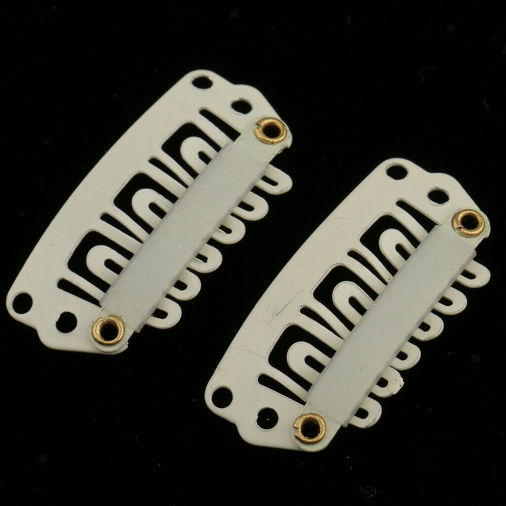 200pcs 28mm U Shape Metal Clips for Wig Clips