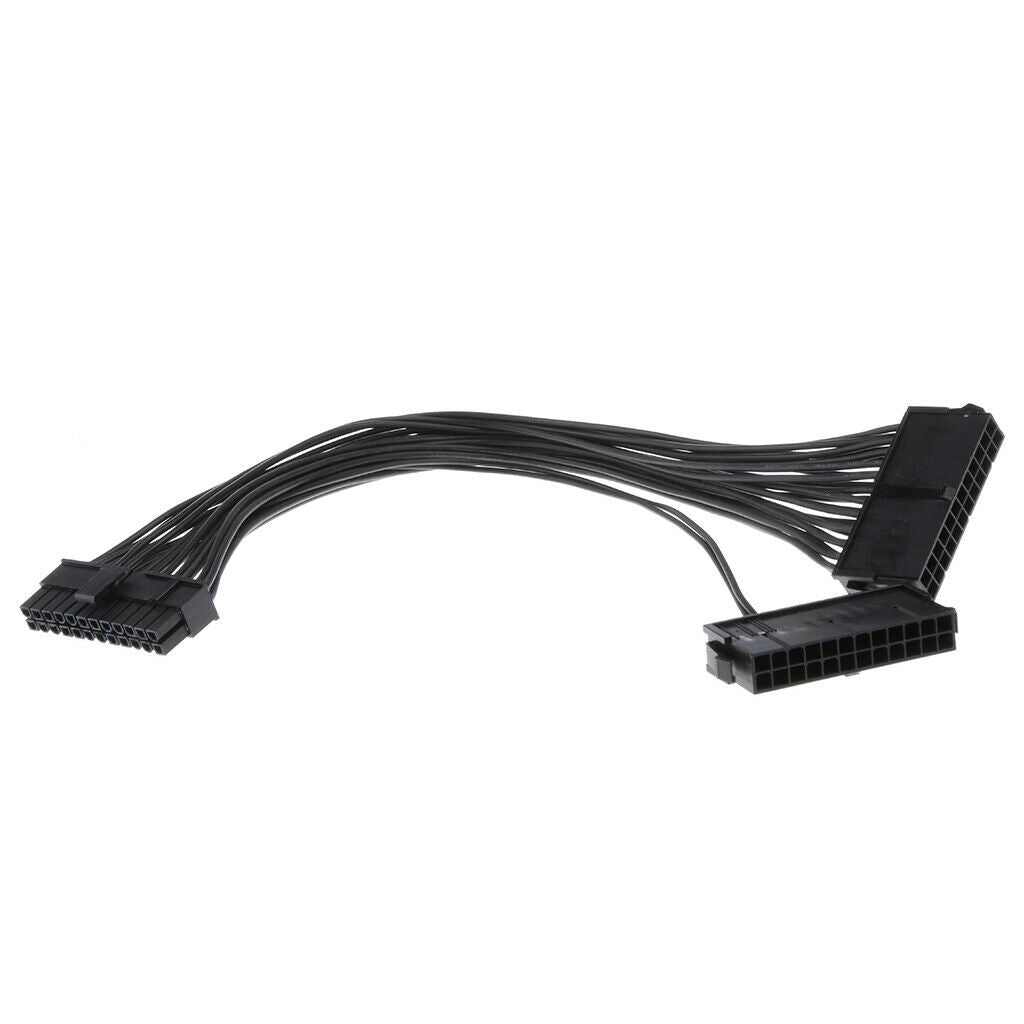 3X 1x dual power supply 24PIN male to female connection adapter cable