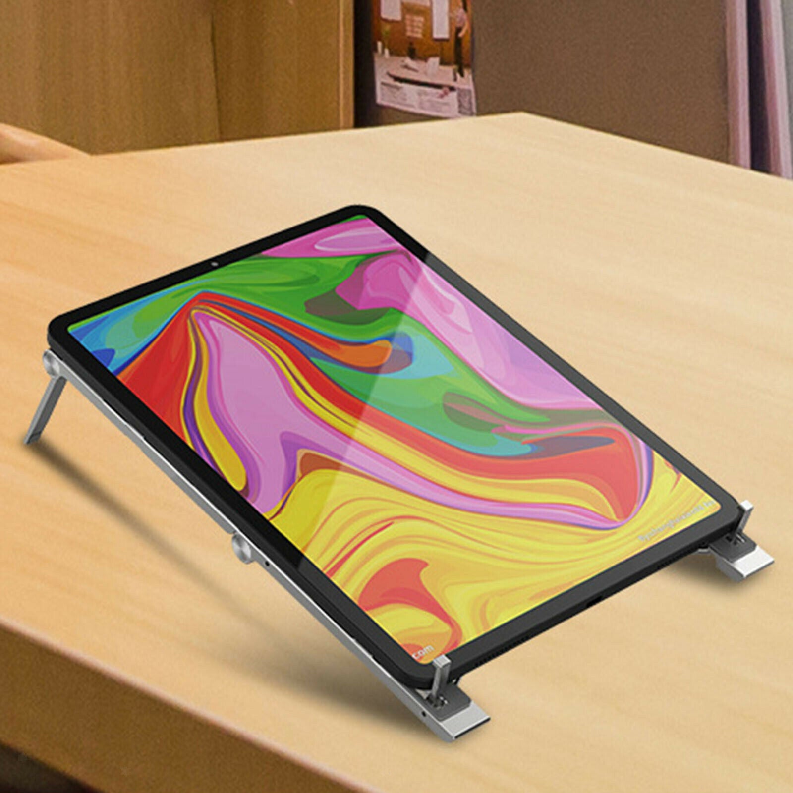 Portable Laptop Stand 3 in 1 Lift Non-Slip for iPad Computer Accessories