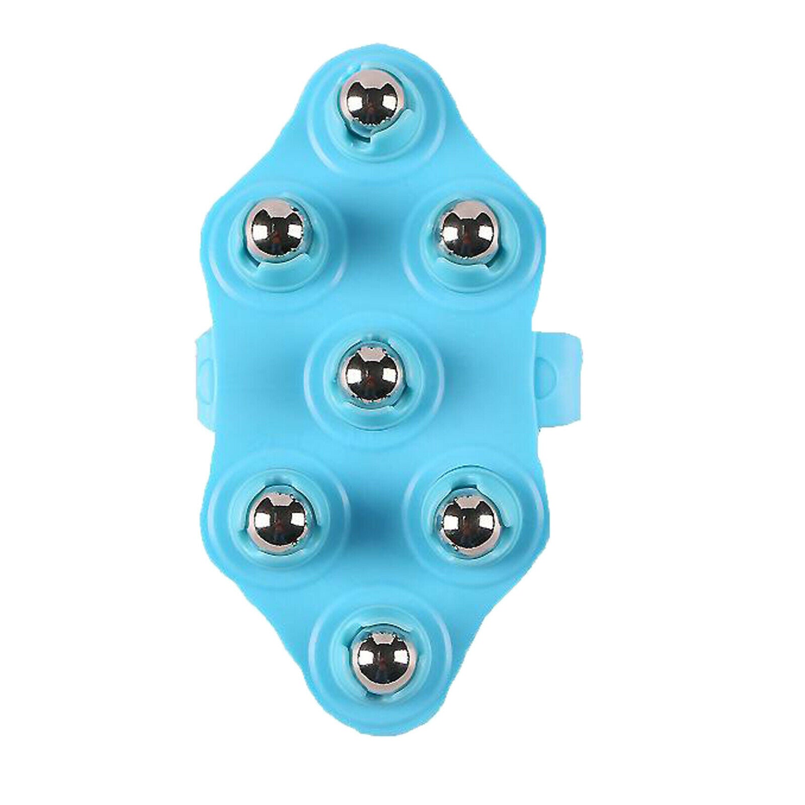 Palm Shaped Hand Held Massager Pain Relief for Foot, Hamstrings, Thighs Blues