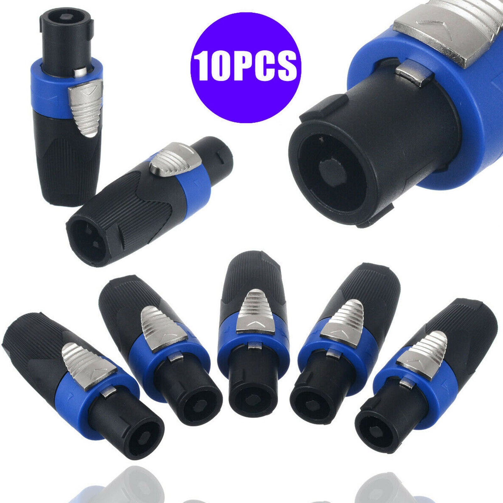 4-Pole Male Speakon Connector Head Line Plug for Cable NEUTRIK NL4FC