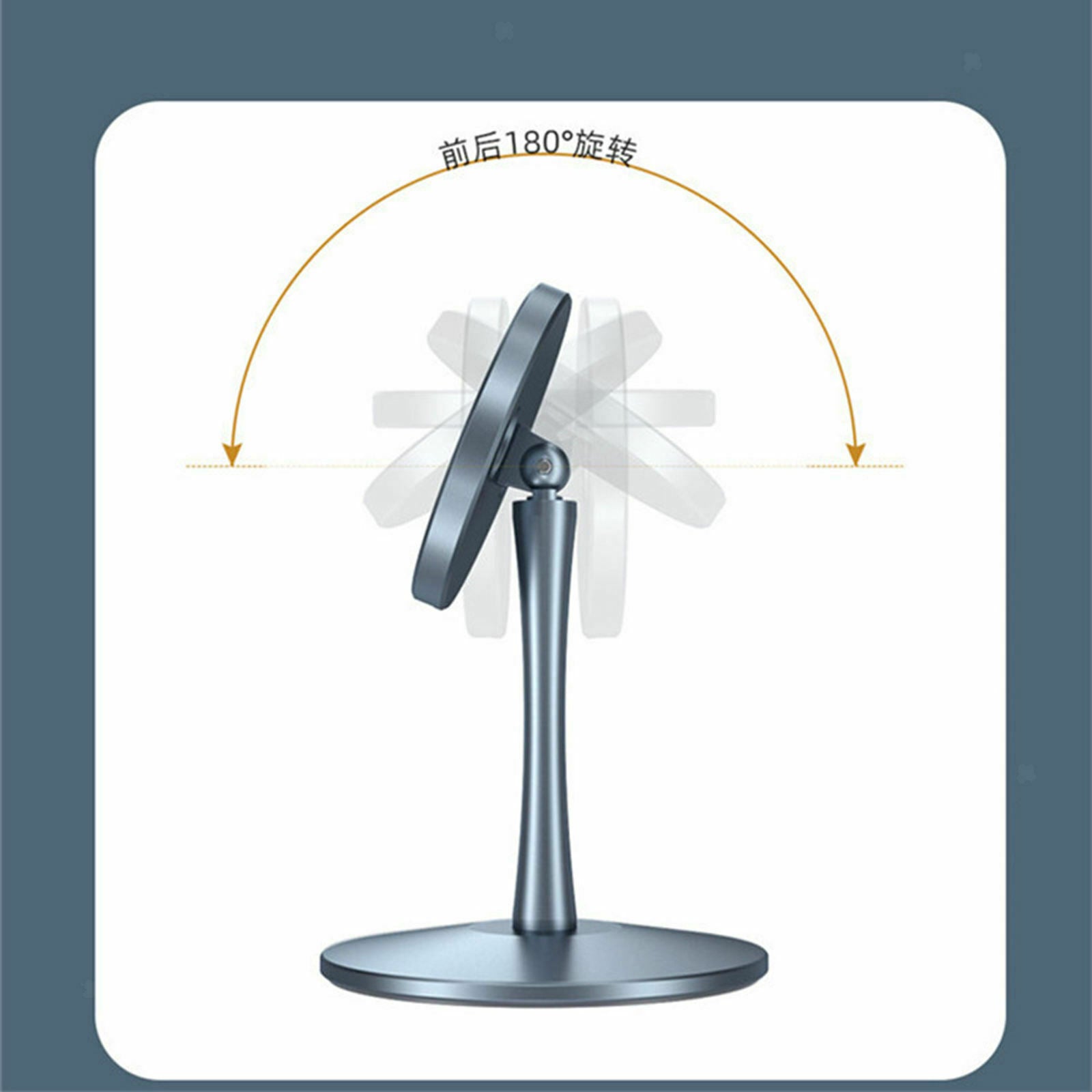 Desktop Wireless Charger Smartphone Holder Magnetic Stand Clamp for iphone12