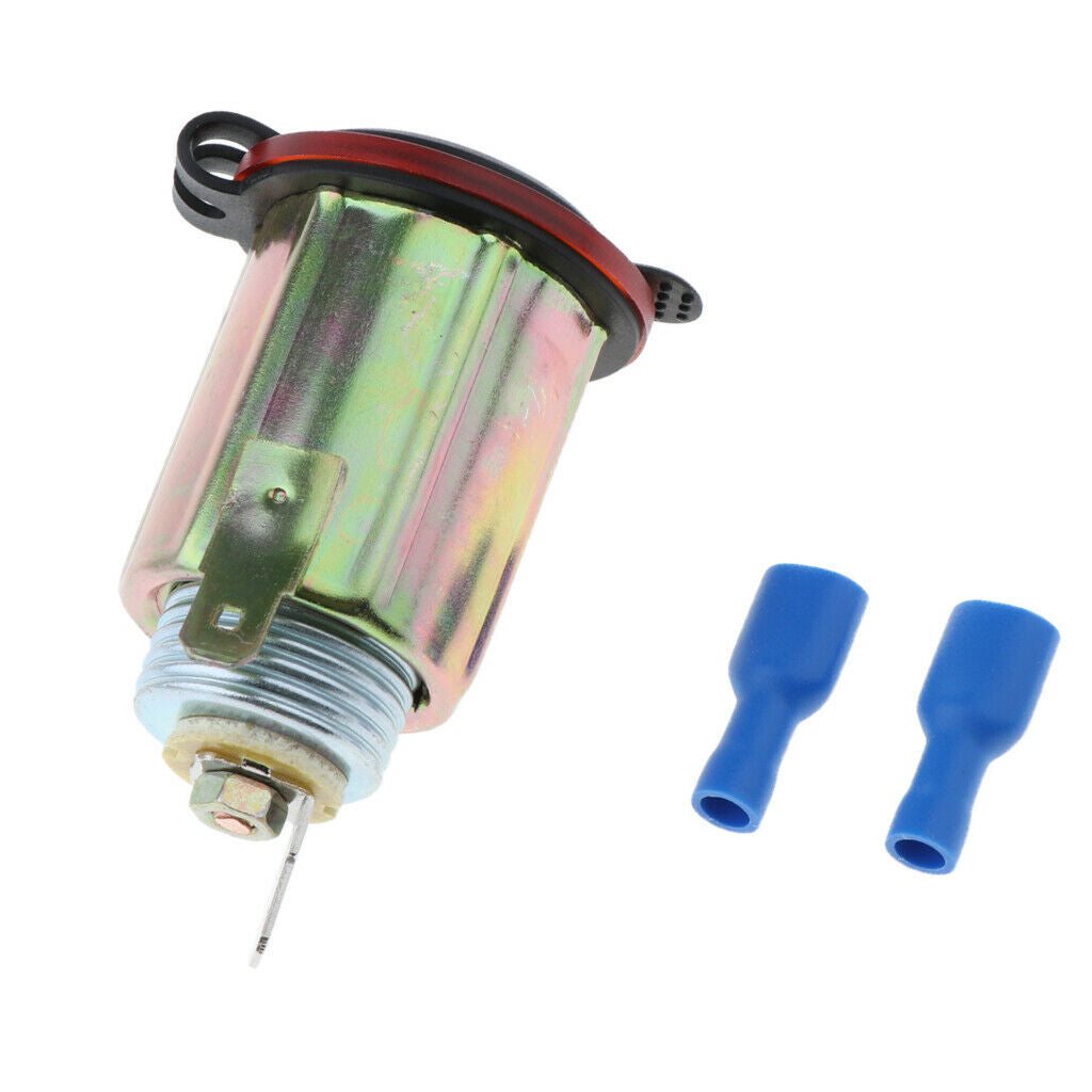 Universal Motorcycle Motorbike Metal USB Car Power Outlet  Light Yellow