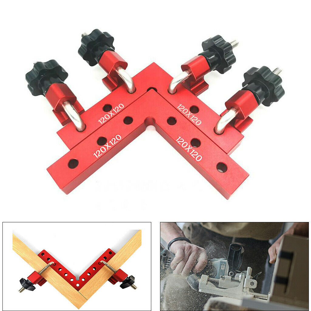 Right Clamps 90 Degree Positioning Squares for Picture Frame Boxes 2PCS