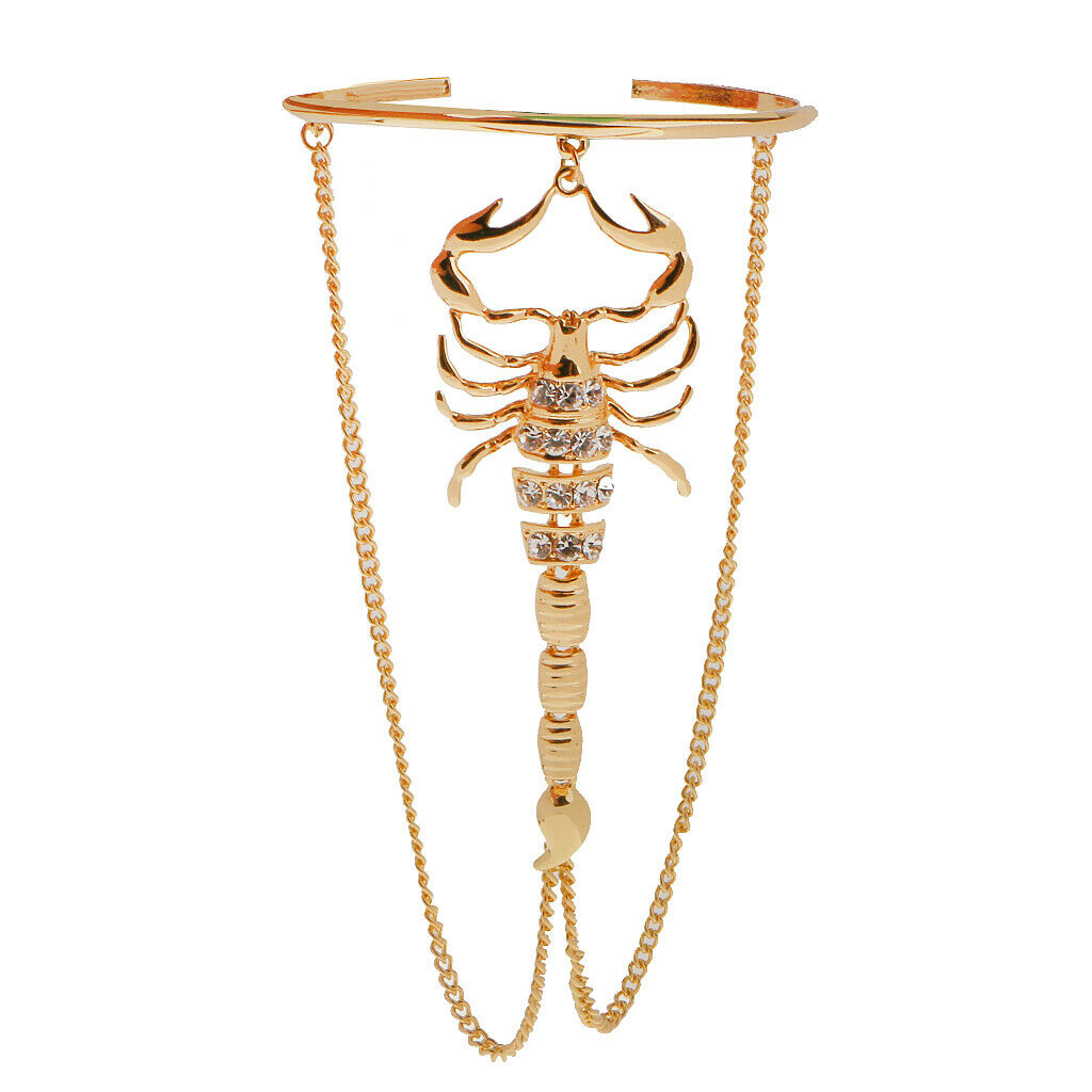 Scorpion Arm Tassels Chain Upper Cuff Armband Armlet Bracelets Band Jewelrys