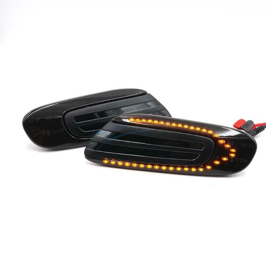 2PCS LED Dynamic Side Marking Indicator Lights For BMW Mini Cooper F55 F56 F57