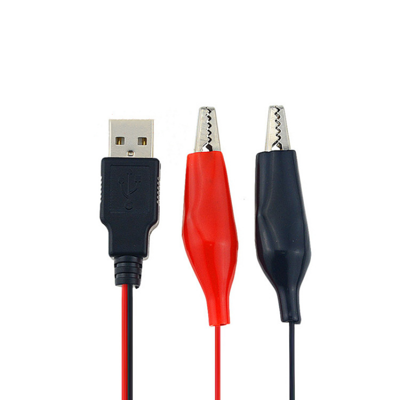 Usb Alligator Test Clip Banana Plug Test Clip Alligator Test Cord Clip 50Cm