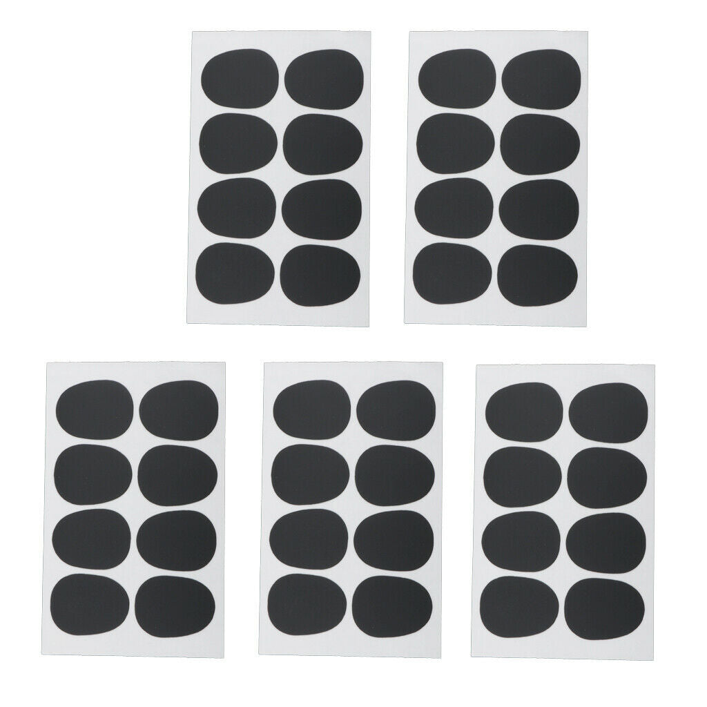 40 Pieces Alto/Tenor Sax Mouthpiece Pad Sax Pads for Saxophone Accessory