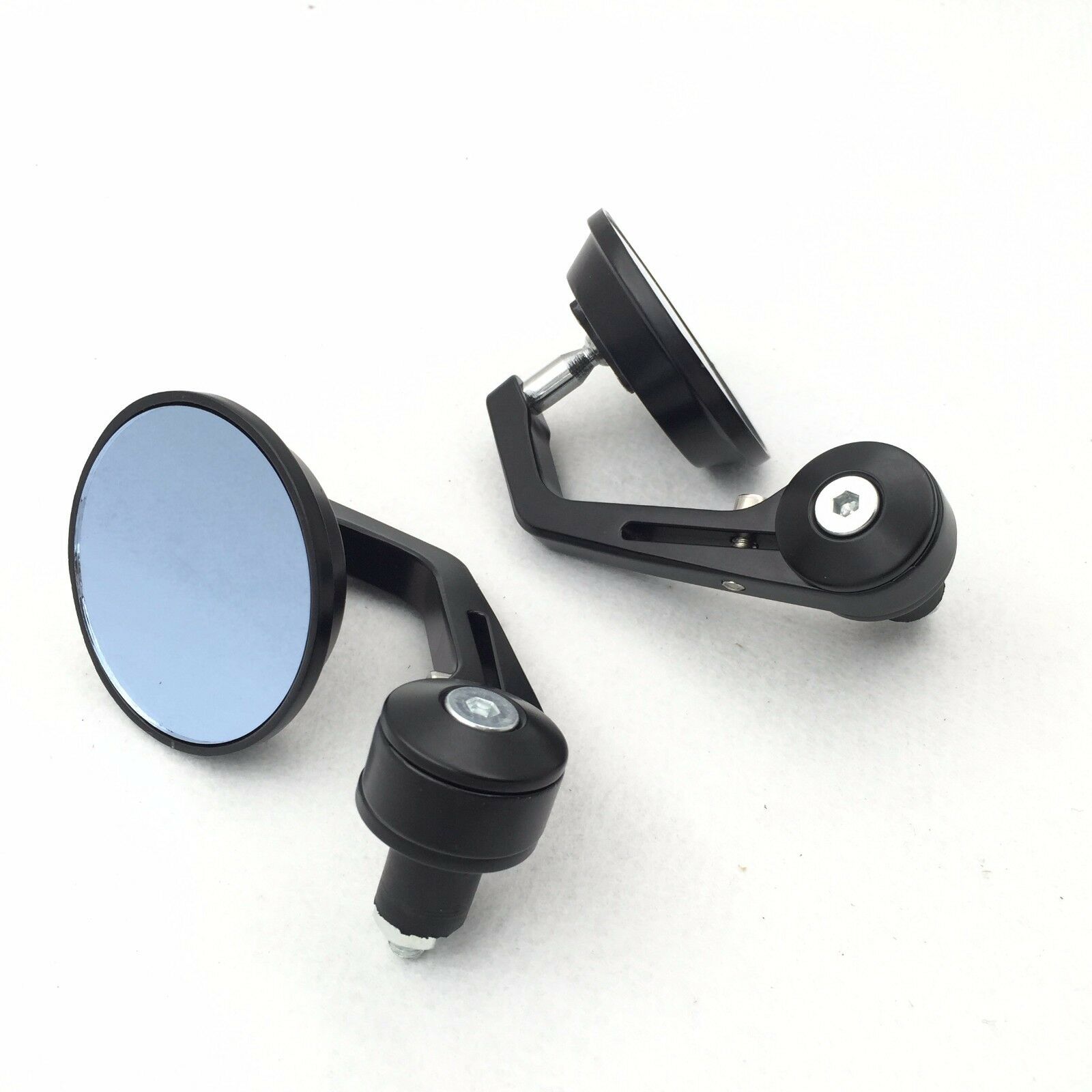 Motorcycle 7/8" Bar End Mirrors For Suzuki GSXR600 750 1000