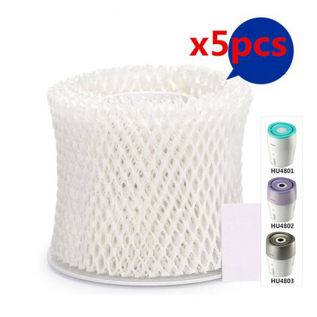 5pcs Humidifier Replacement Filter Filters for   HU4801 HU4802 HU4803