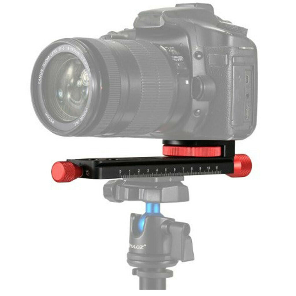 Macro 1/4" 3/8"   Focusing Rail Plate Macro Photo Accessory 115mm
