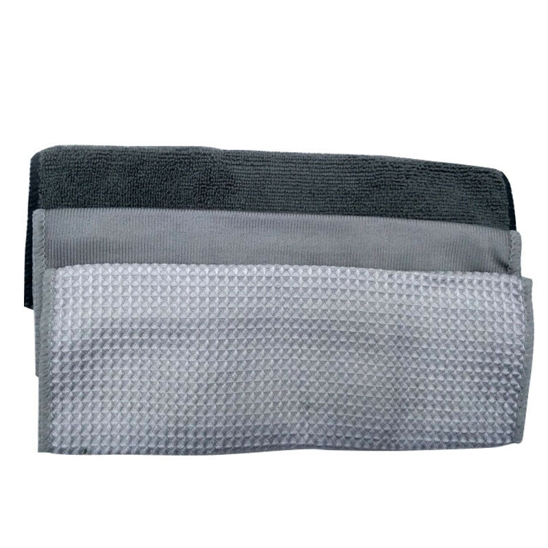 9PCS / Set Car Wash Cleaning Waxing Kit Supplies Tire Brush Sponge Towel Gloves