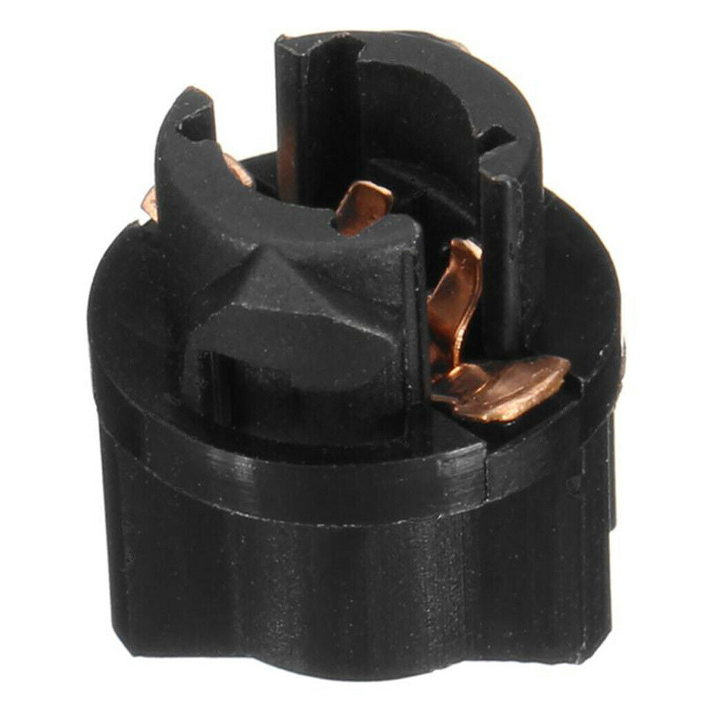 10 Pieces T5 Twist Sockets For Instrument Panel Cluster Light Bulbs Lamps