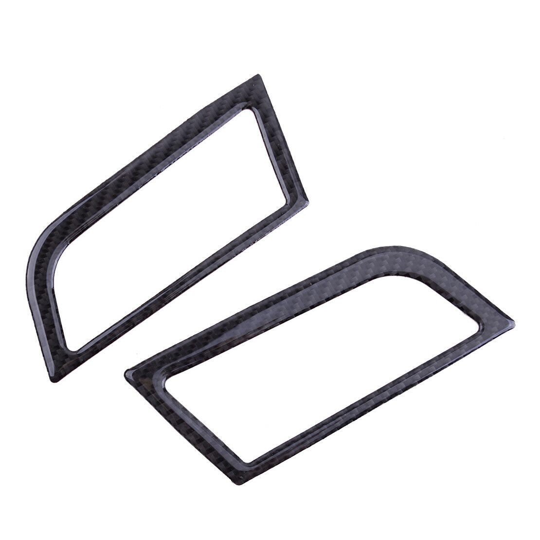 2x Carbon Fiber Dashboard Air Vent Cover Trim Fit For Ford Mustang 2015-2020 L&R