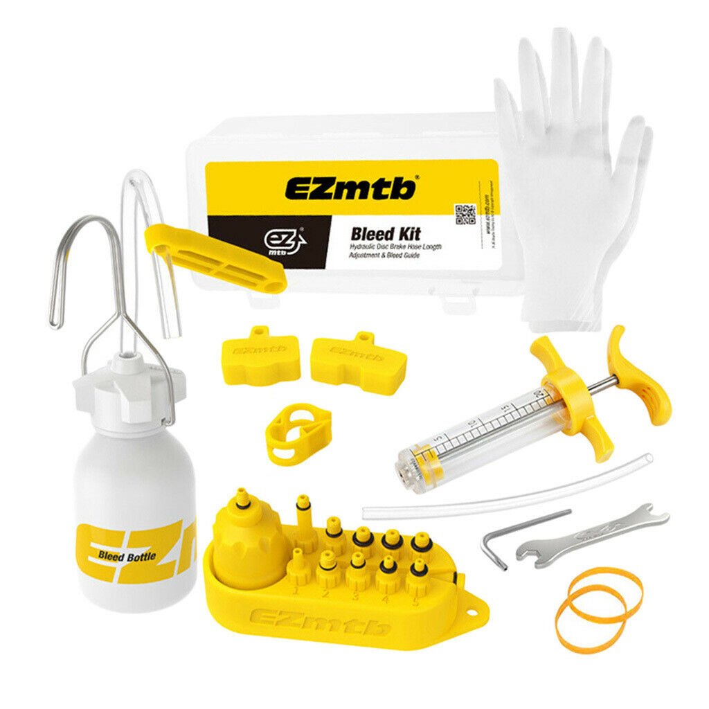 Professional Bike Bicycle Disc Brake Mineral Oil Bleeding Filling Tools Set