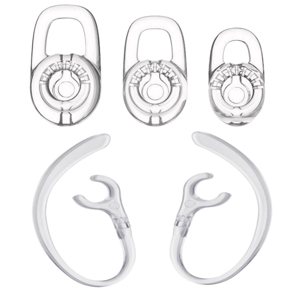Replacement Part Eargel & Earhook for Plantronics M70, M90, M180, Voyager Edge