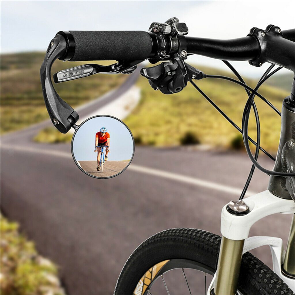 Safe Bicycle Rear View Mirror MTB Handlebar End Mirror Cycling Accessory
