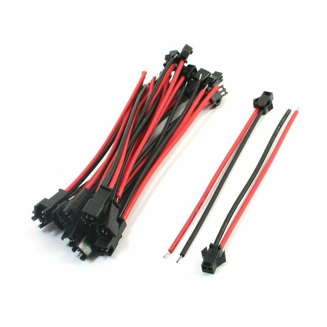 5Set JST 2.54 SM 2-Pin Connector plug Female&Male with Wires Cables JCAUJ.l8