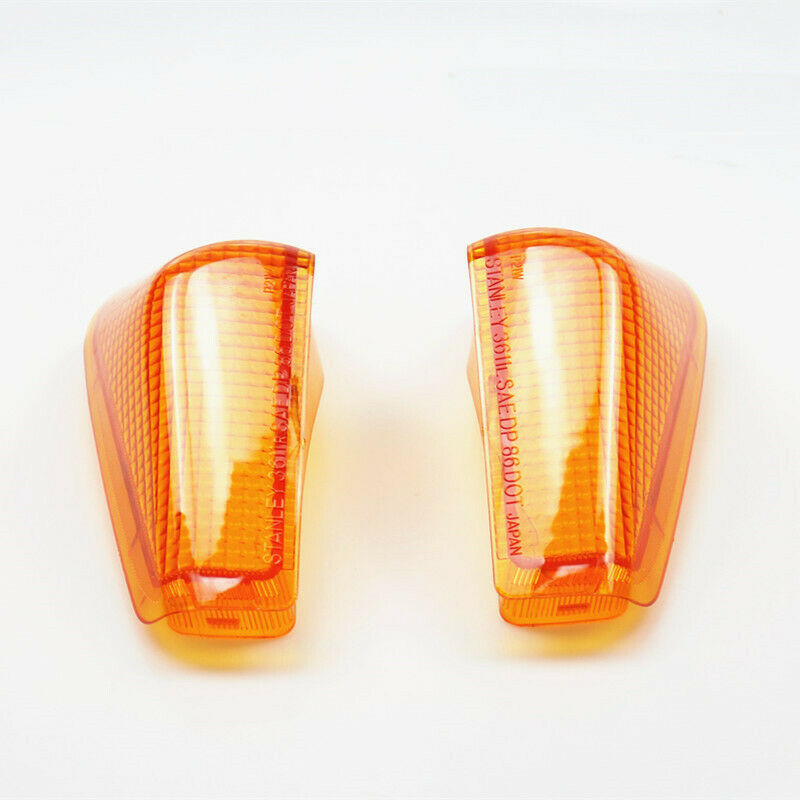 Motorcycle Front Turn Signal Amber Lens Cover For Racing ZZR250 EX250 ZZR 250