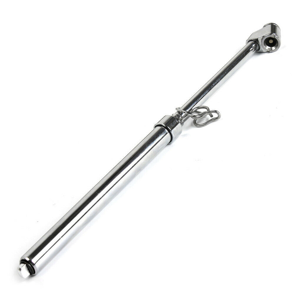 10-150PSI Heavy Duty Straight-on Dual Head Truck Tire Air Pressure Gauge Tool US