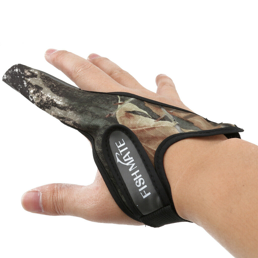 Fishing Non-Slip Gloves Single Finger Protector For Fishing Angling Glove