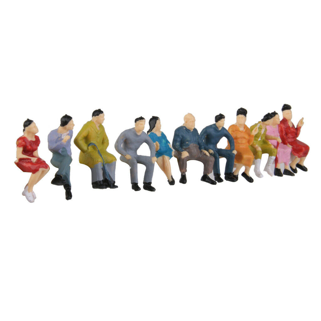 50pcs O All Seated Persons Seated Passenger Figures
