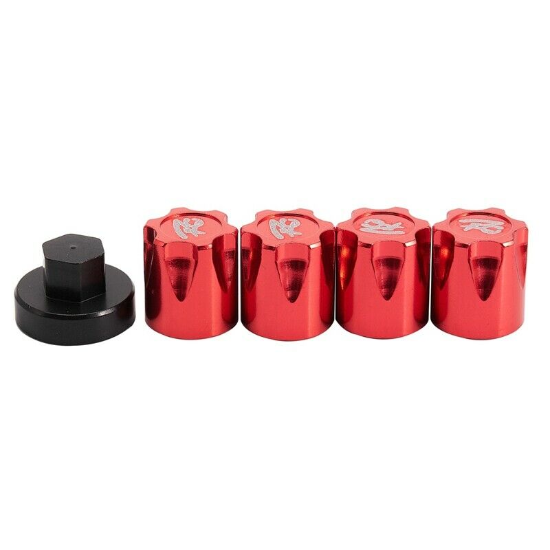 4PCS Aluminium RC Car Wheel Rim Center Cap M4 Nut for 1/10 RC Cler Traxxas 4 AP7