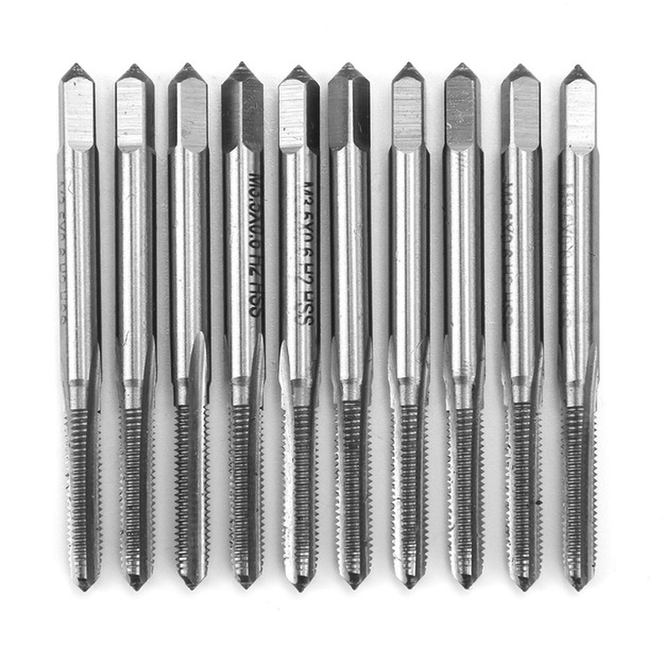 Standard Metric Straight Flute Machine Screw Thread Tap Metalworking M3.5 HSS