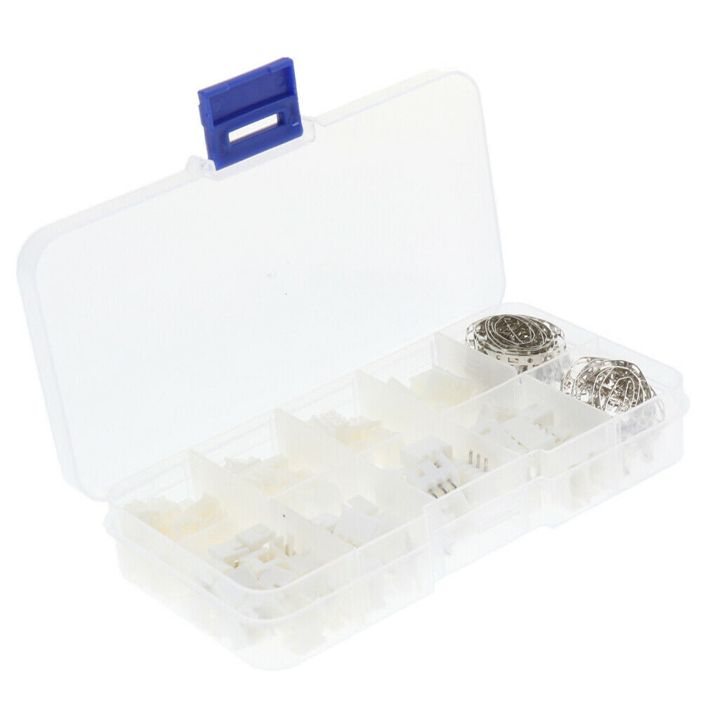 250x 2.54mm Pin Headers Connector Housing Male/Female Pin Head Connector Kit