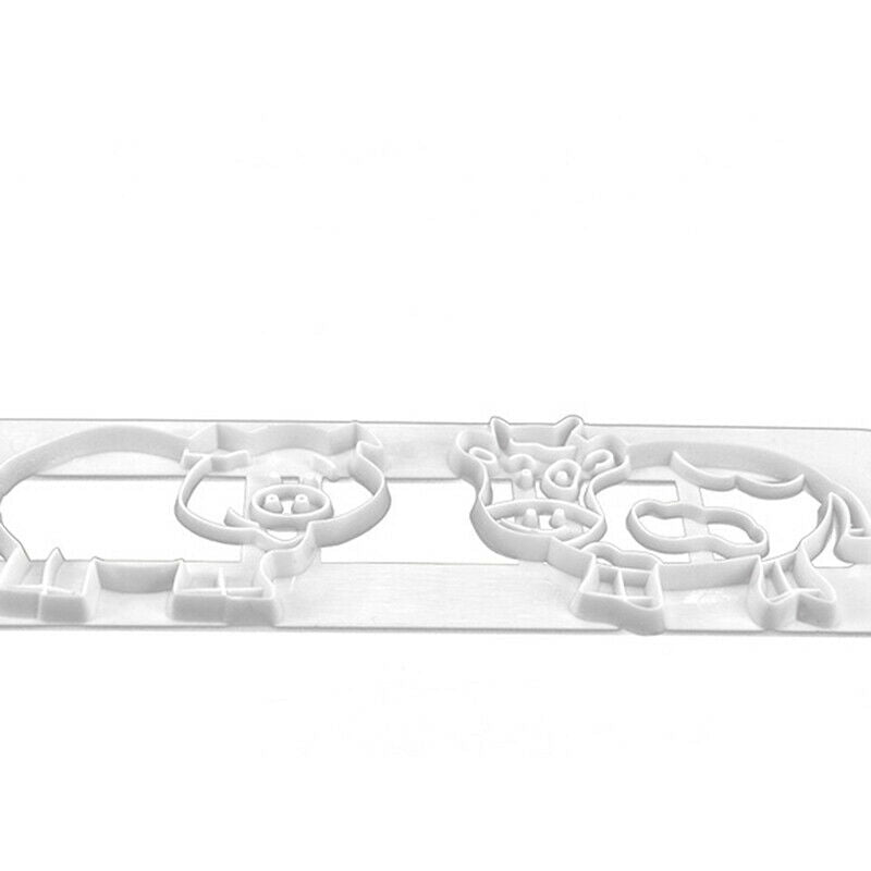 Cute Pig Cow Sheep Cutter Farm Animals Dessert Mold DIY Cake Decor Cuttin.l8
