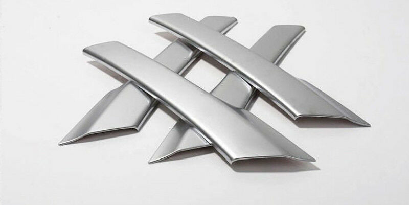 Chrome Interior Door Armrest Cover Trim Molding 4pcs ABS For VW Tiguan 2010-2015