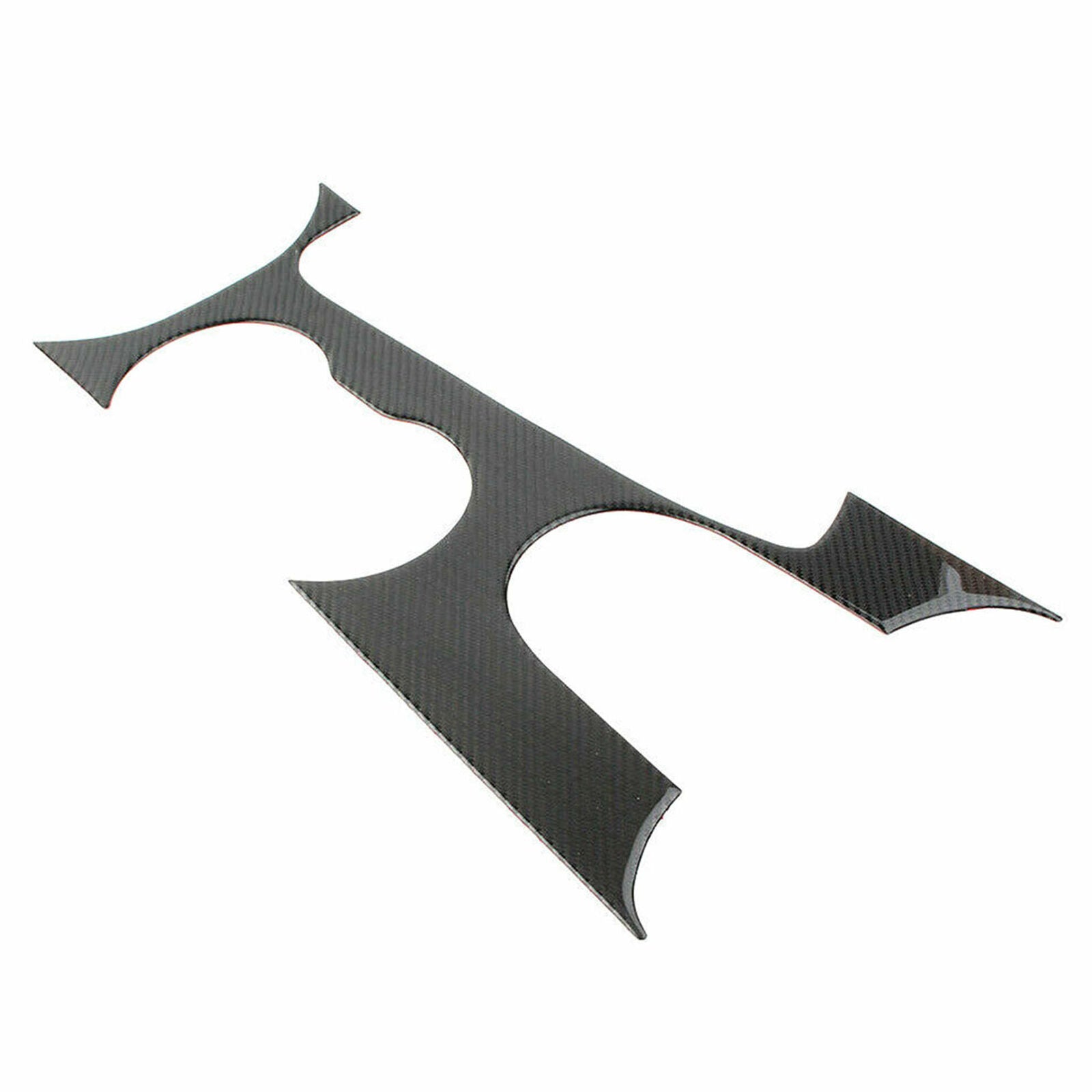Carbon Fiber Interior Gear Shift Panel Cover Trim fits Ford Mustang 2015-2020