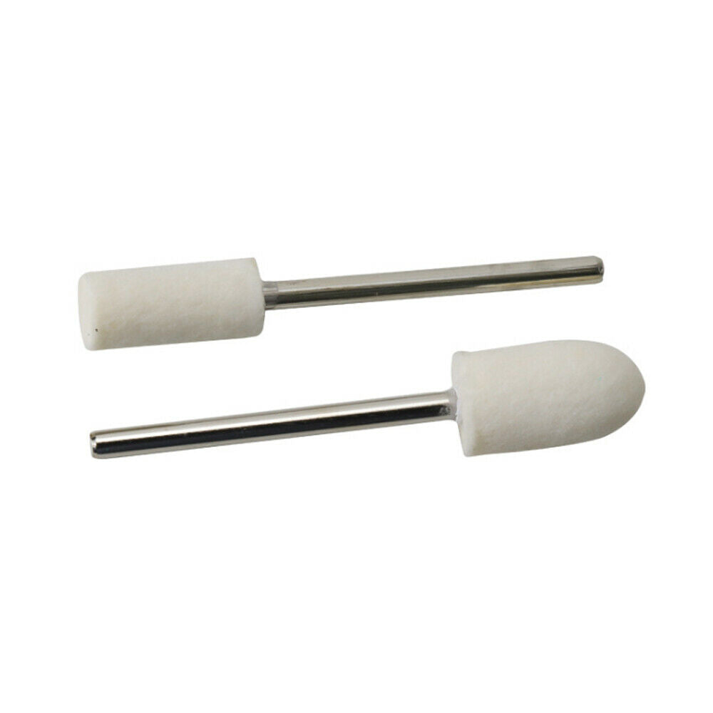 Wool Felt Grinding Bits Rotary Burr Set Polishing Buffing Wheels Head Watch
