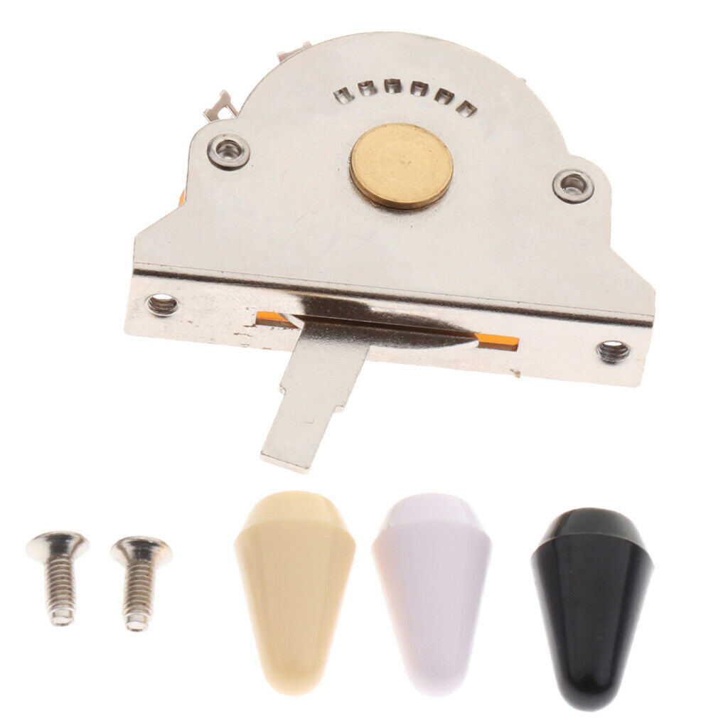 1 Set 5 Way Pickup Selector Switch Suitable For Electric Guitar