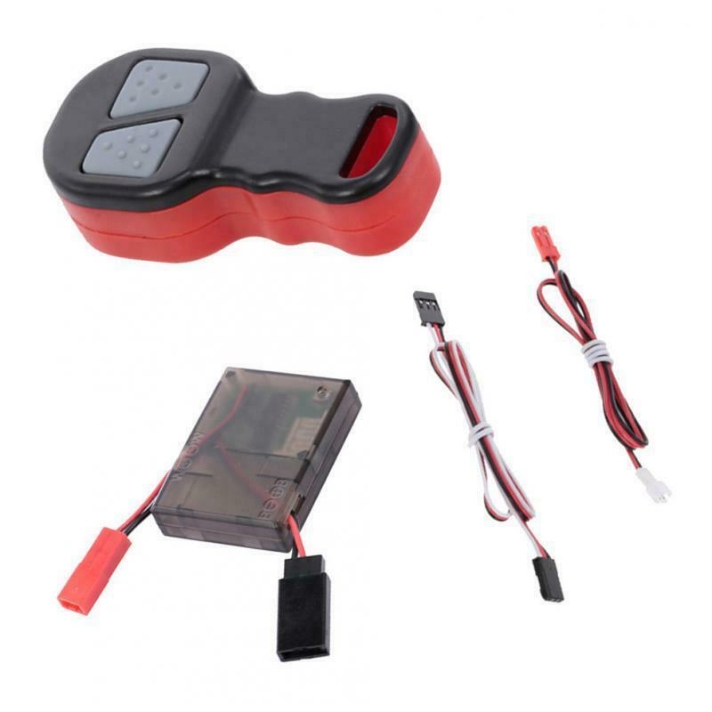 Wireless Remote RC Crawler Winch Wired Automatic Winch Control System and