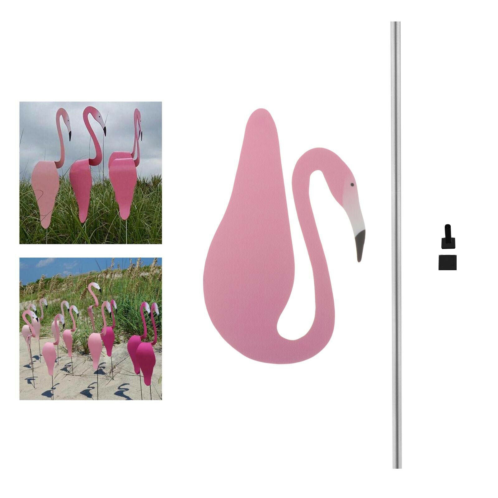 2pcs Swirl Bird for Outdoor Yard Art Patio Decoration Beach Summer Patio