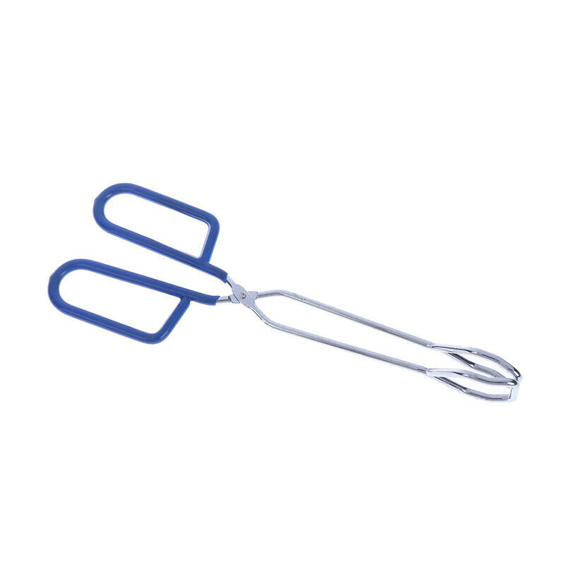 Food Tongs Heavy Duty Stainless Steel Kitchen Kitchen BBQ Handle Non-Slip.l8