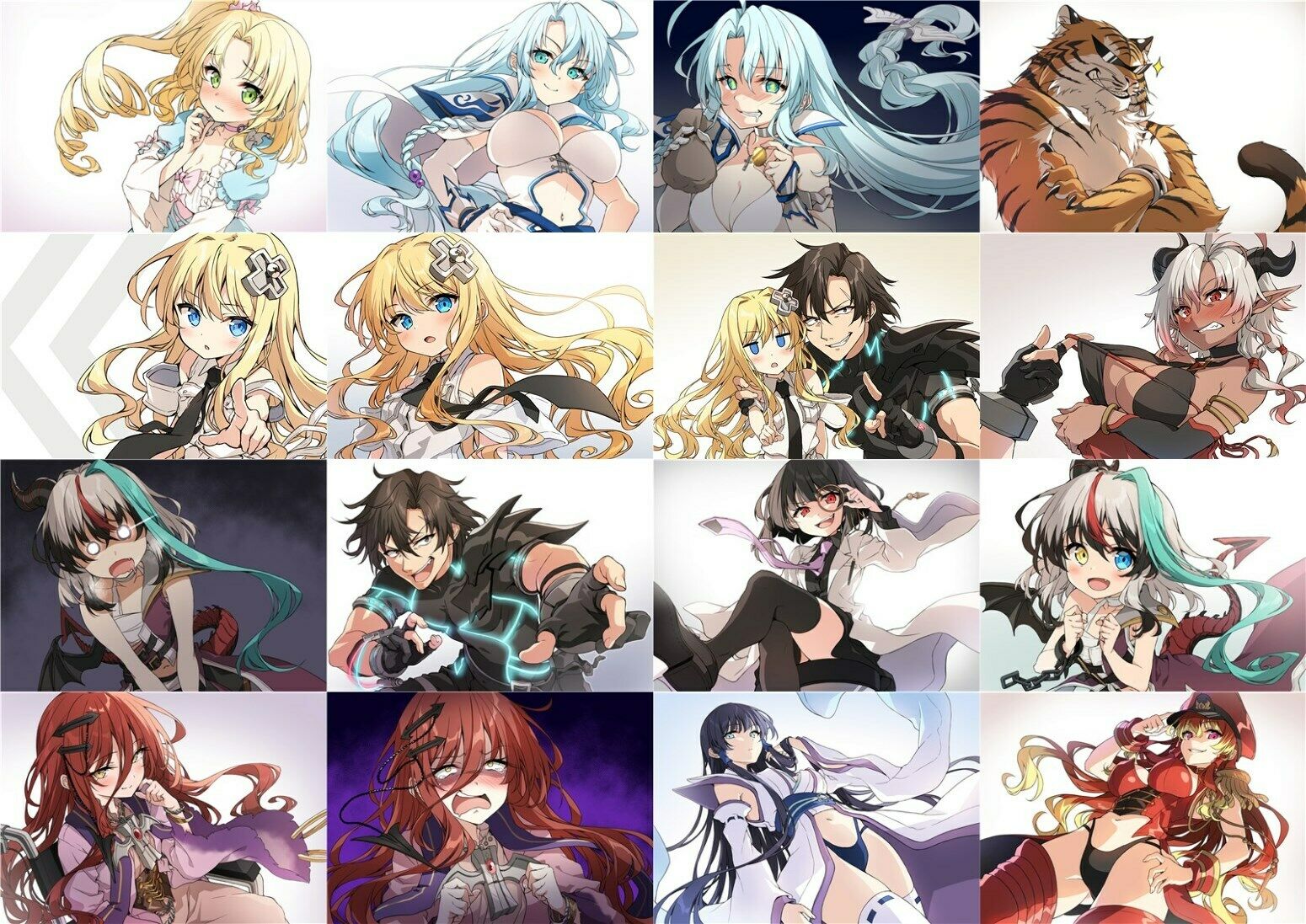 Combatants Will Be Dispatched! Kisaragi  Polypropylene 16 Piece Wall A3-poster