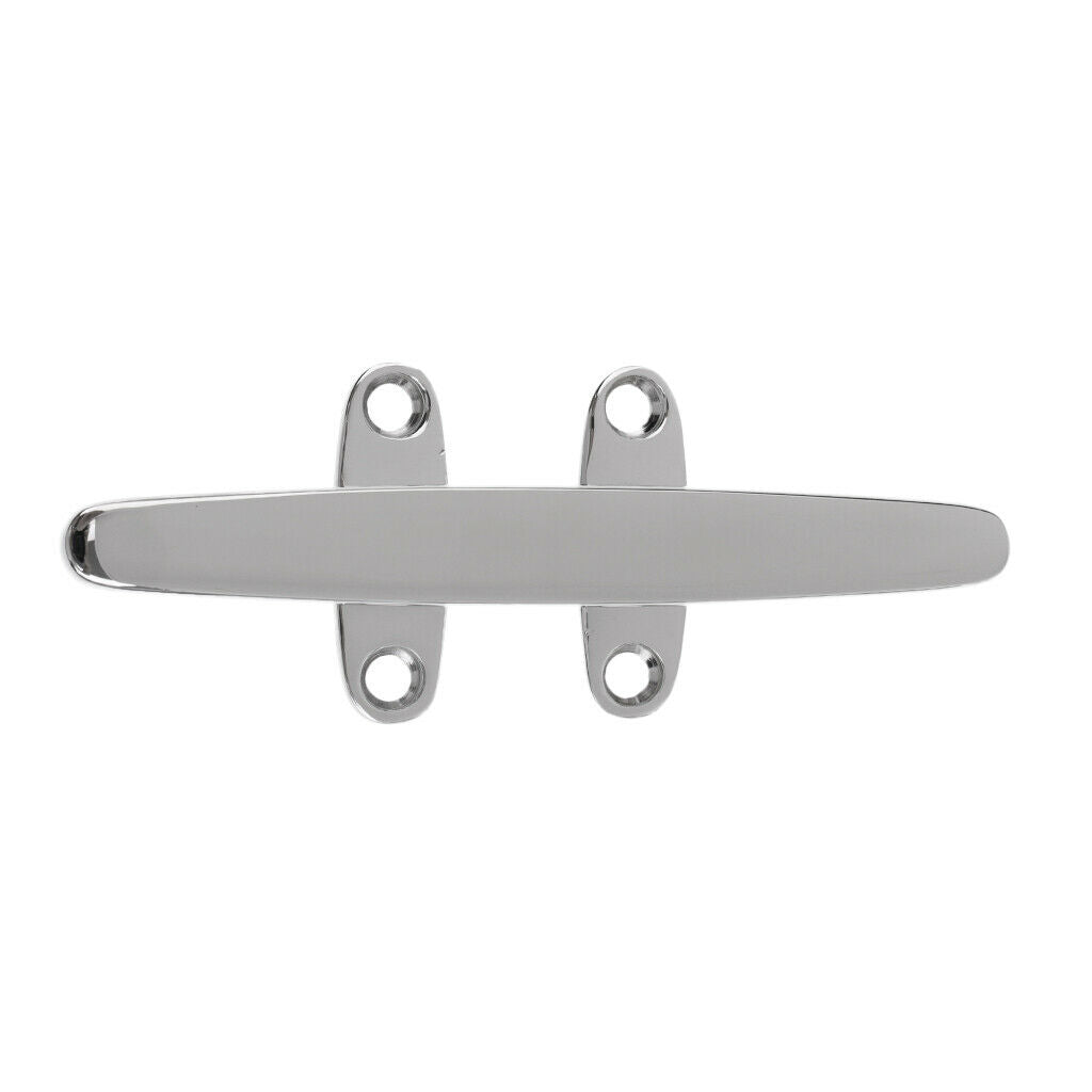 8 "& 5" Stainless Steel Mooring Line Hollow Base High Performance Cleat for Boat