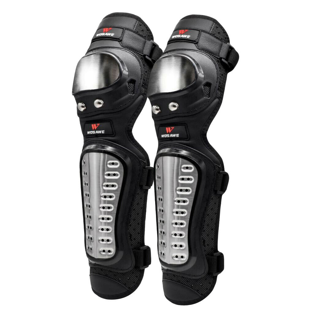 2 Pcs Motorcycle Armor Protective Gear Knee Pads Racing Crashproof Guard