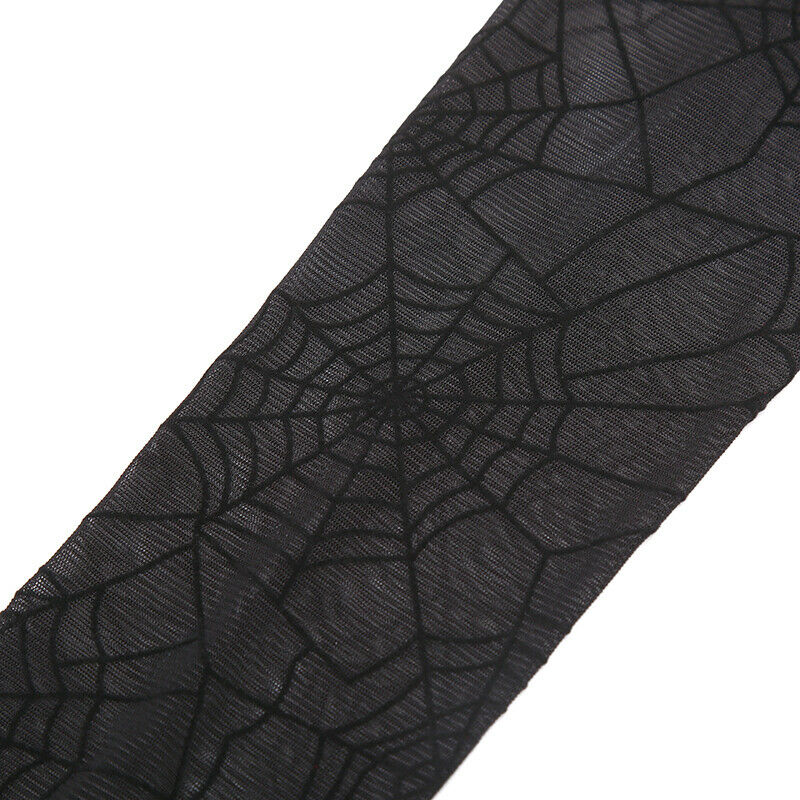 Spider Web Arm Sleeves Gloves Fancy Dress Up Halloween Costume Accessory Cosp SJ