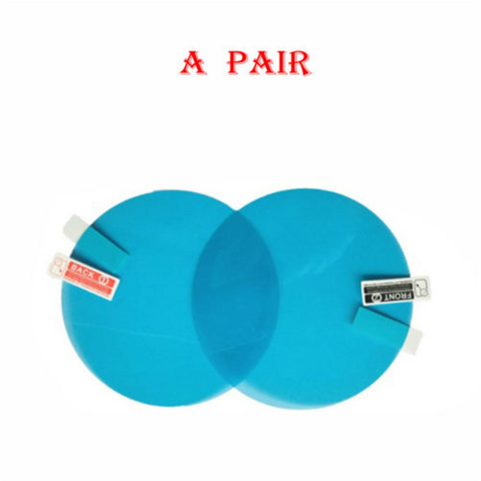 4X Car Anti Fog Anti-glare Rainproof Rearview Mirror Trim Film Cover Accessories