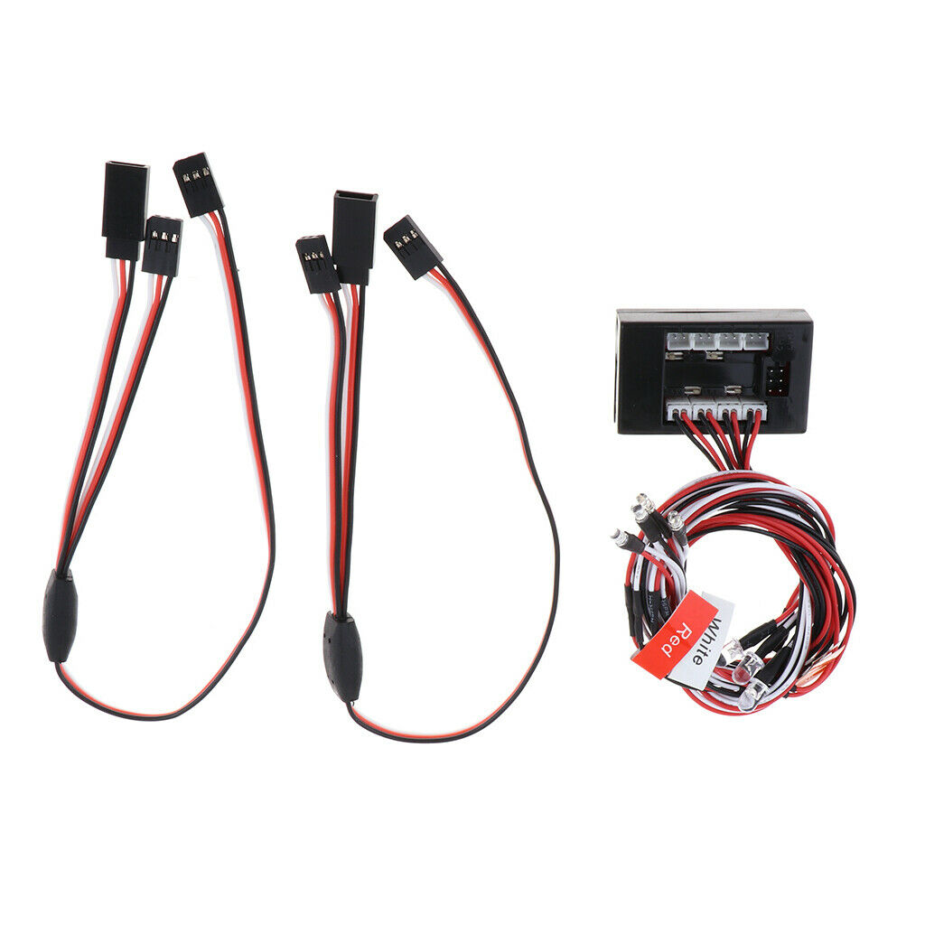 8 RC Car LED Light Kit Simulation Flash Light  /10 1/8 HSP  Part