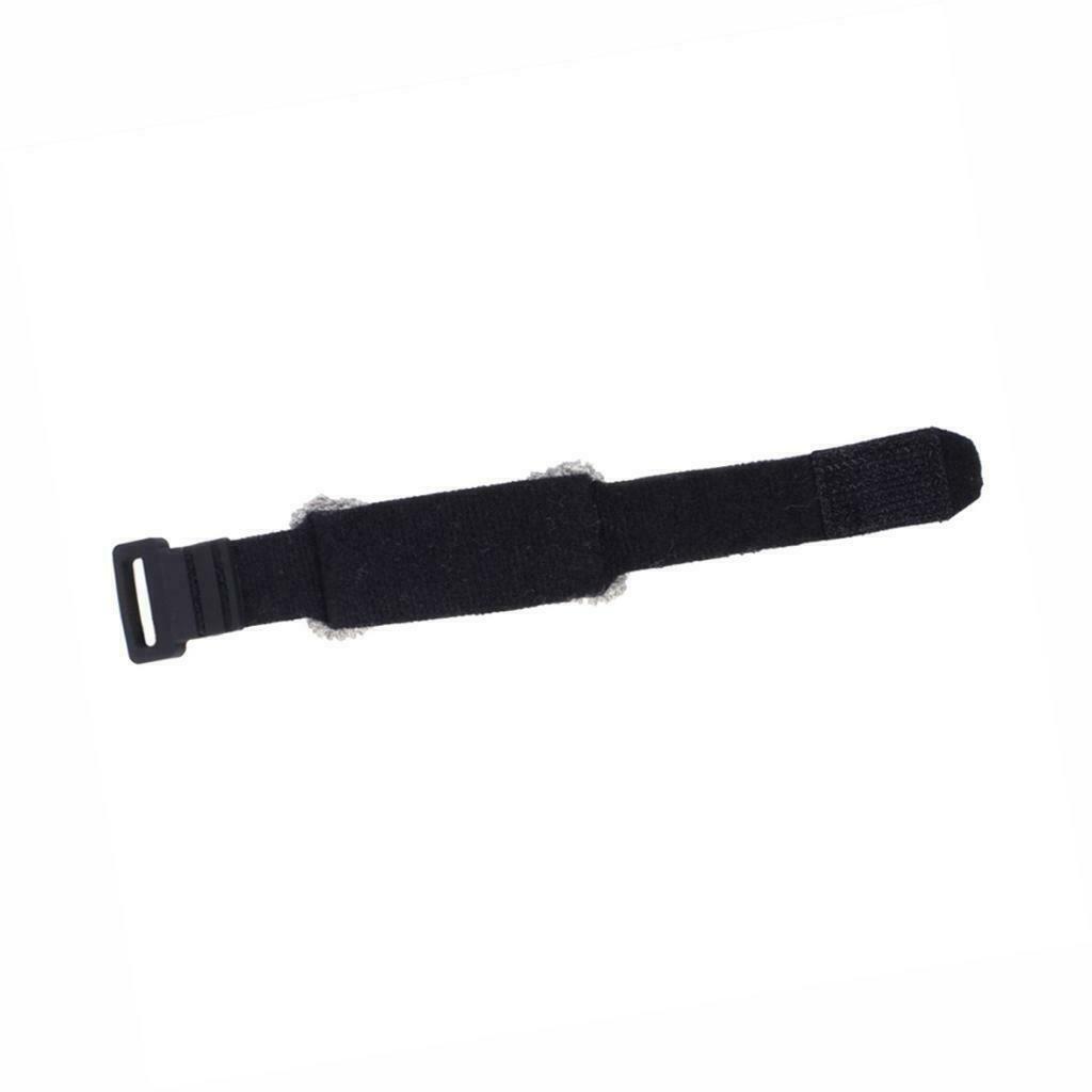 Pro Guitar String Muter Dampener Guitar Bass Parts Accessory Black 20x2.5cm